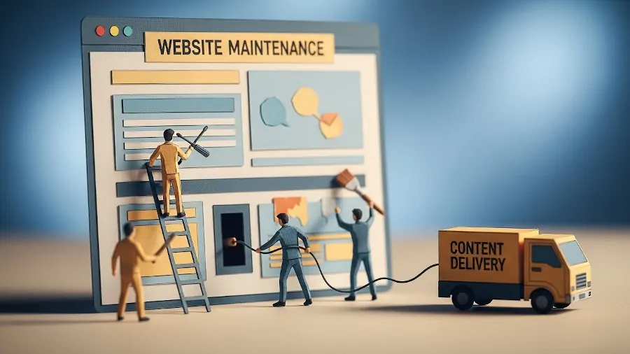 website & social updates