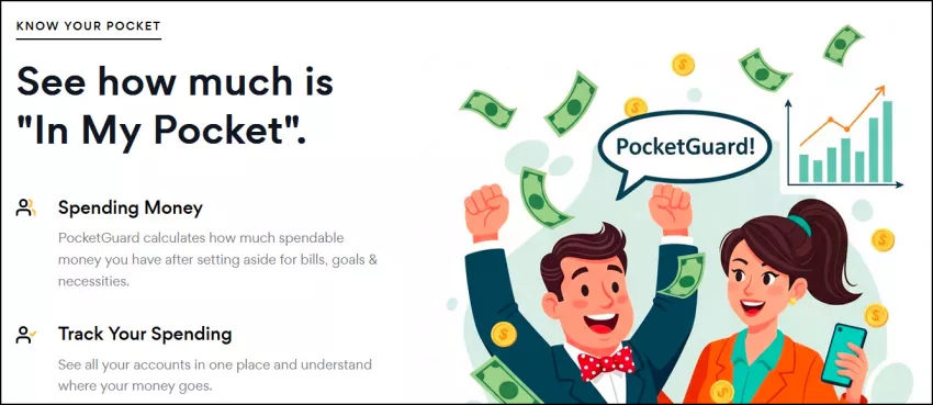 PocketGuard Features