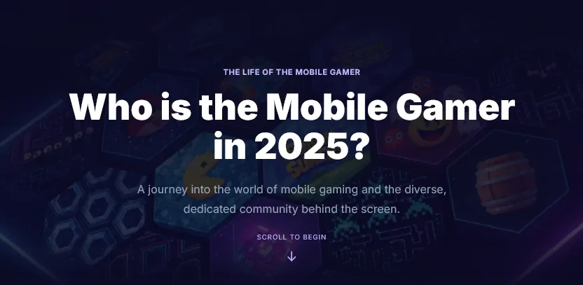 Mobile Gamers Scrollytelling